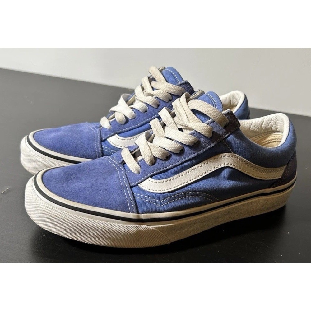 Vans Unisex Off The Wall Blue Casual Shoes Sneakers Size 4.5M
